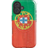 Portugal Flag Distressed iPhone 17 Magsafe Impact Case